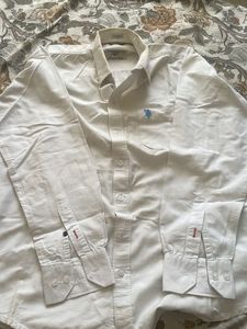 U.S. Polo Assn. White Button-Down Shirt - XL