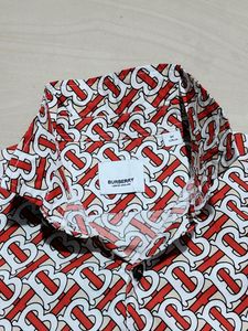 BURBERRY Boys Desmond Monogram Print Shirt Size 8y