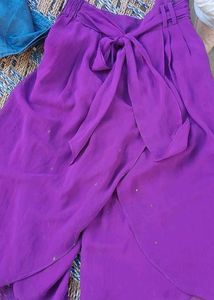 Purple Palazzo Pants