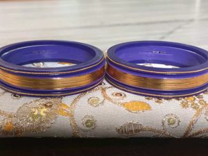 Blue &amp; Gold Bangles
