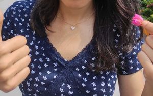 Floral Lace Trim Top