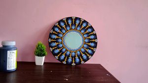 Mirror Mandala Art Painting