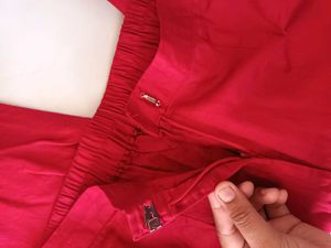 Pretty Maroon Red Suit