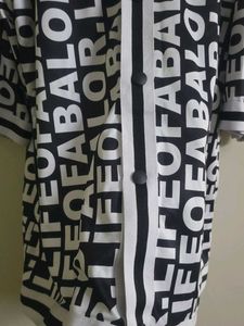 Statement Graphic Print Jacket