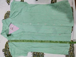 Green Checked Shirt