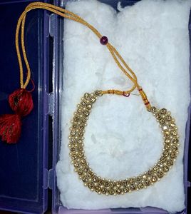 Golden Artificial Party Jewellery Set