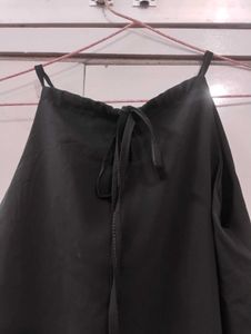 Sleeveless Black Top