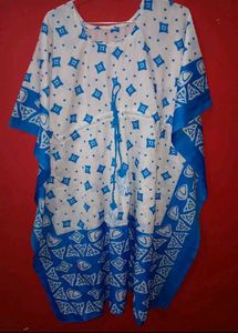 Printed Kaftan Kurti/ One Piece