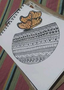 Butterfly Mandala Art