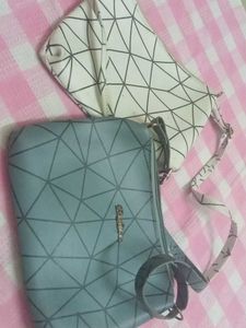 Geometric Pouches - Set of Two