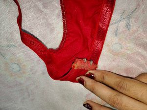 Red Bra Set