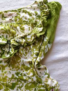 Fairycore Green Flowy Top 💚✨
