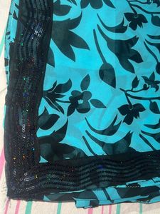 Sequence Border Designer Saree