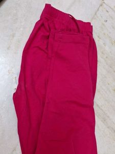 Pink Drawstring Pants