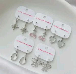 Pack of 5 Stunning Shining Stylish Earring