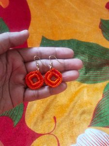 Handmade Silk Thread  Earrings Set Of 04