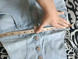 Light Blue Dungaree Jeans