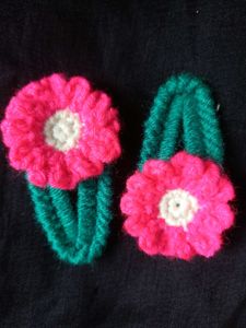 Handmade Crochet Hair Accessories.