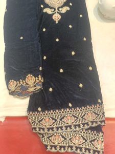 Elegant Velvet dress material