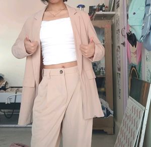 beige suit set