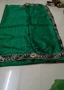 Green Saree
