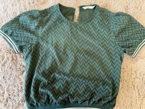 ONLY Brand Cute Olive Green Top