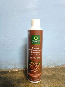 Organic Hair Strengthening Shampoo,Hair Re-Growth With Coffee Extract