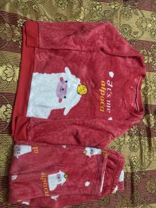 Cute Alpaca Pajama Set