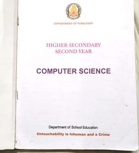 12 Computer Science Text Book (2020) Edition