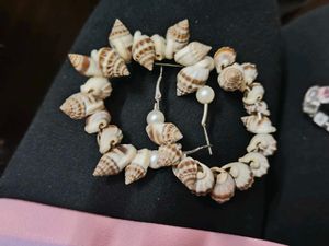 Seashell Earrings Set