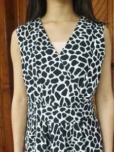 Chic Print Dress