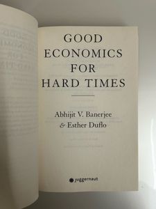 Good Economics For Hard Times