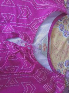 ANOUK Women A-line Pink Above Knee/Mid ThighLength