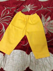 Yellow Baby Clothes Set