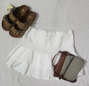 H&m White Skirt