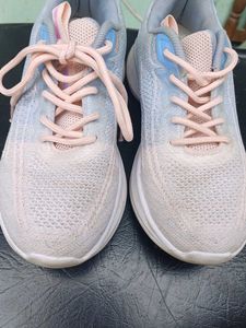 Light Pink &amp; Blue Running Shoes