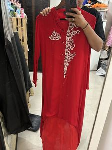 Pure Georgette Thread Handwork Kurti