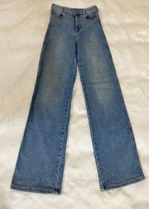 Wide Leg Denim Jeans
