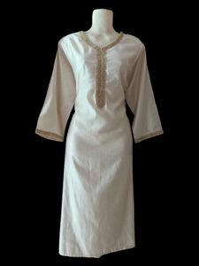 ✨ Elegant Cream Kurti – Size 4XL ✨Brand: Indo Era