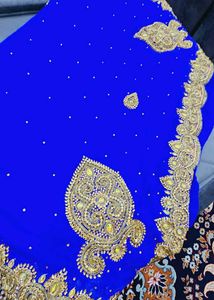 Blue Saree Party Wear