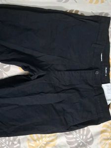 Black Straight Leg Pants