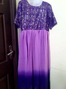 Purple Party Dress
