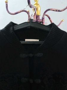 chinese cut cardigan