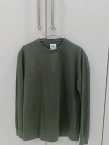 Olive Green Zara T-Shirt