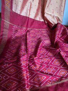 Pure Silk Ikat Saree Sari