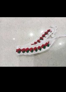 Handmade Crochet Strawberry Headband