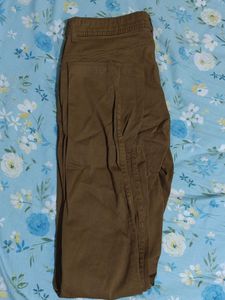 Denim Skinny Fit Jeans - Tan Colour