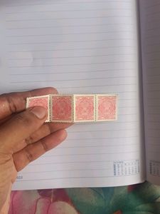 Coin Year 1907 and Stamps Collection