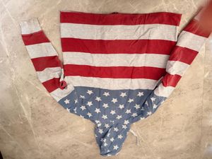 American Flag Zip-Up Hoodie