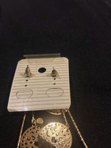 Golden Drop Earrings